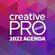 CreativePro Week 2022 Agenda
