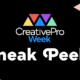 CreativePro Week Sneak Peeks