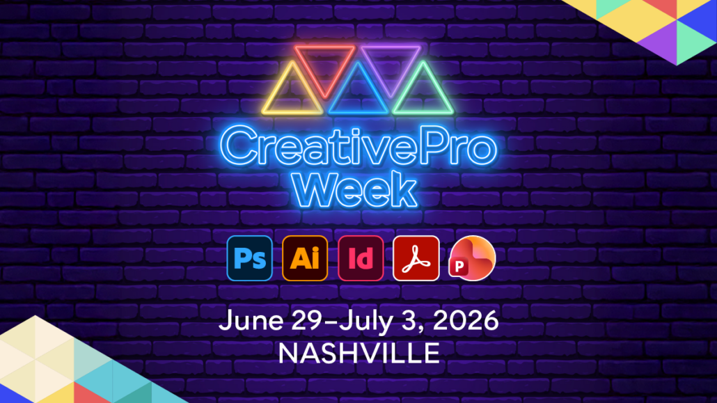 CPW26-facets_1200 x 675 CreativePro Week 2026, June 29–July 3 in Nashville, TN + Online
